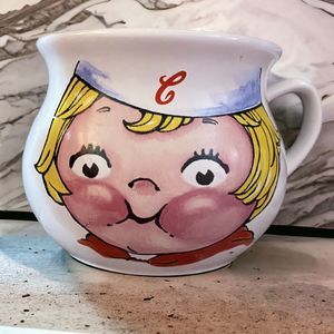 Vintage 1998 Campbell's Kids Soup Cup Bowl 16 oz Houston Harvest